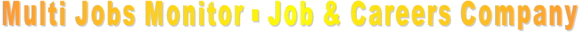 Multi Jobs Monitor - Job & Careers Company